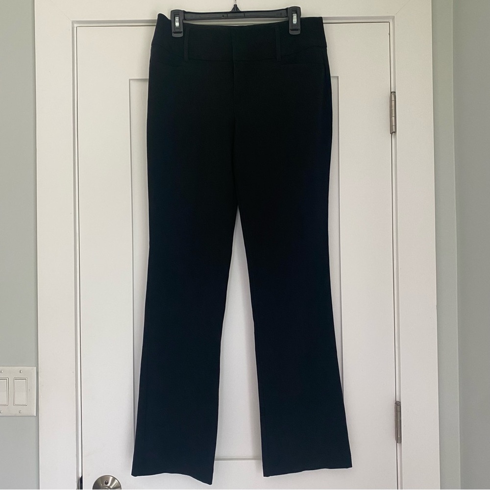 Nine West Black Boot Cut Flare Pants